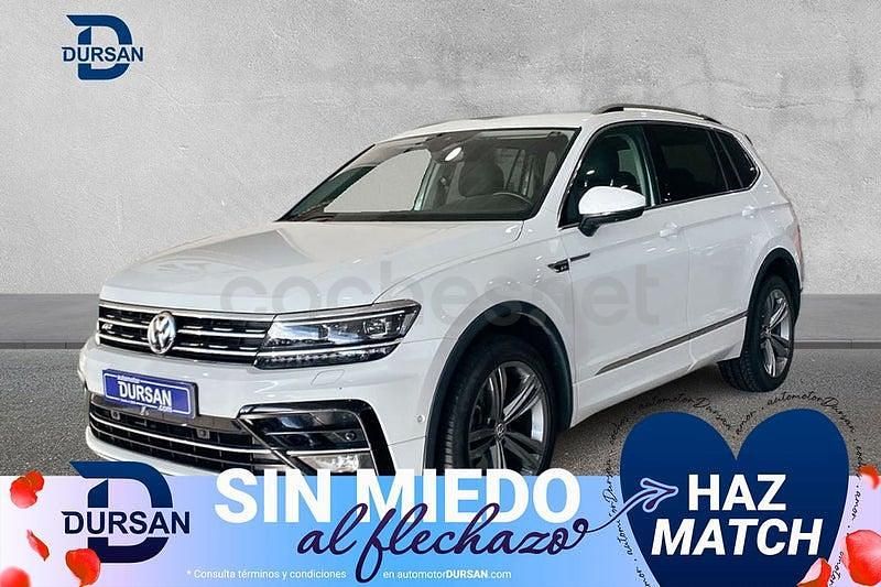 Blanco Usado 2019 VW Tiguan Allspace Advance SUV | 24.990 € (Precio justo) - Imagen 1/4