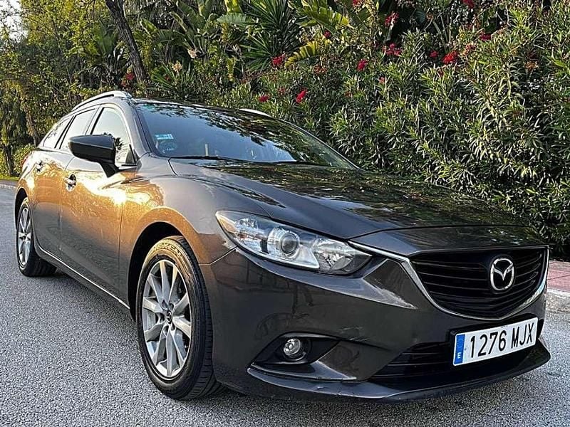 Usado Mazda 6 Style 150 CV (110 kW) 2016 Gris Familiar