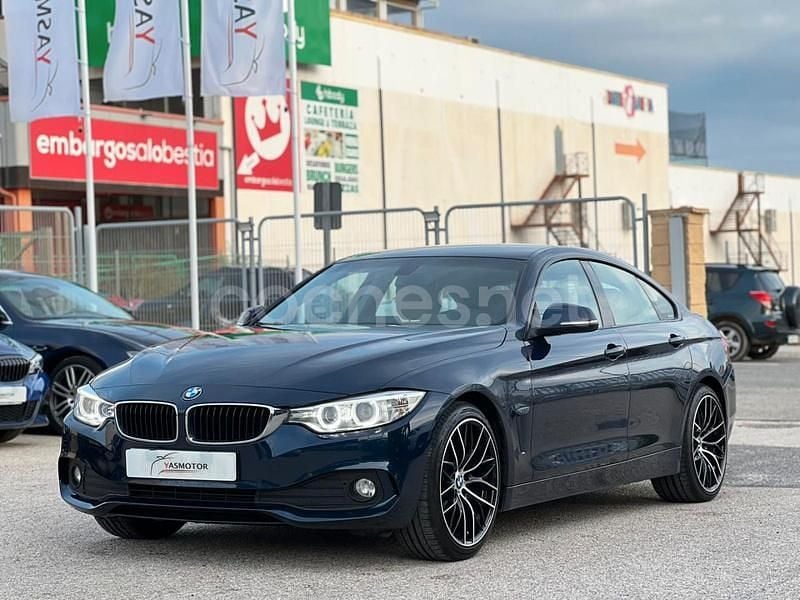 Usado BMW 418 Gran Coupé 150 CV (110 kW) 2015 Azul Coupe