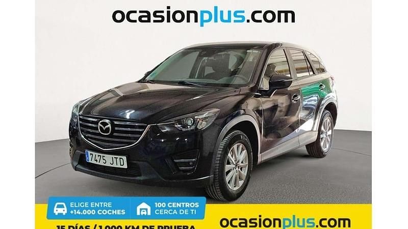 Negro Usado 2016 Mazda CX-5 Style SUV | 14.680 € (Precio justo) - Imagen 1/4