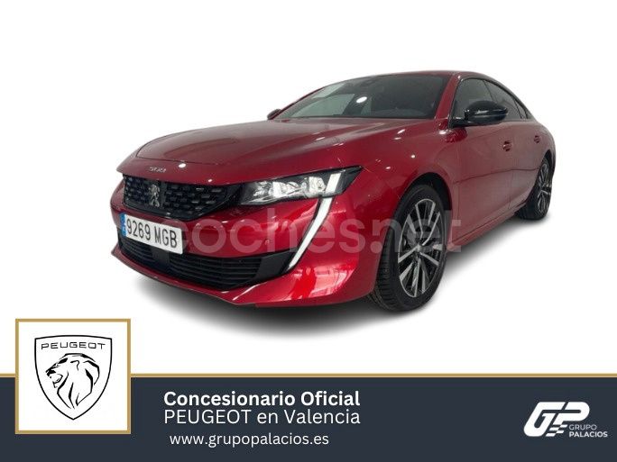 Rojo Usado 2023 Peugeot 508 GT Berlina | 35.495 € - Imagen 1/4