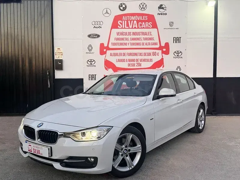 Usado BMW 316 Sport Line 116 CV (85 kW) 2014 Blanco Berlina