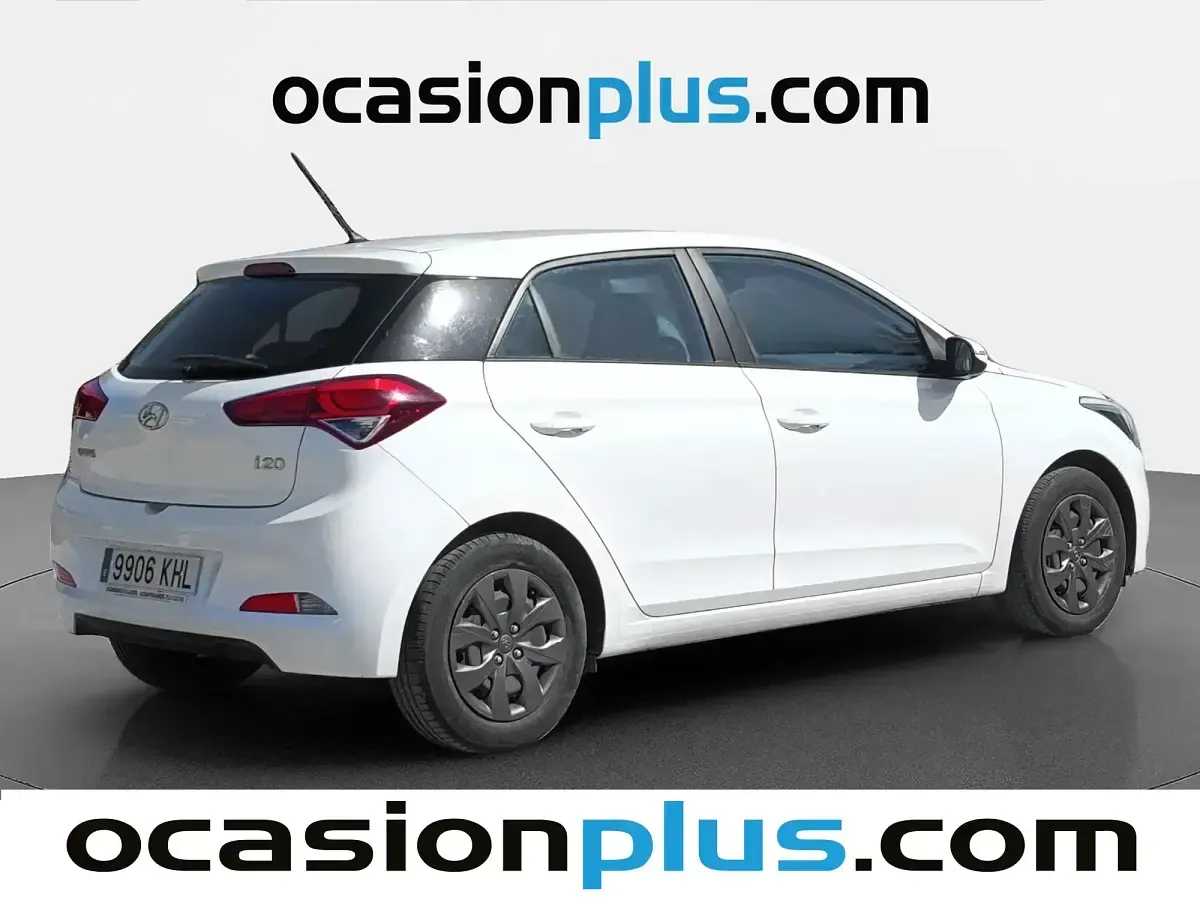 Usado Hyundai i20 84 CV (61 kW) 2018 Blanco Berlina
