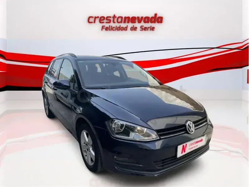 Usado VW Golf VII Advance 105 CV (77 kW) 2016 Azul Familiar