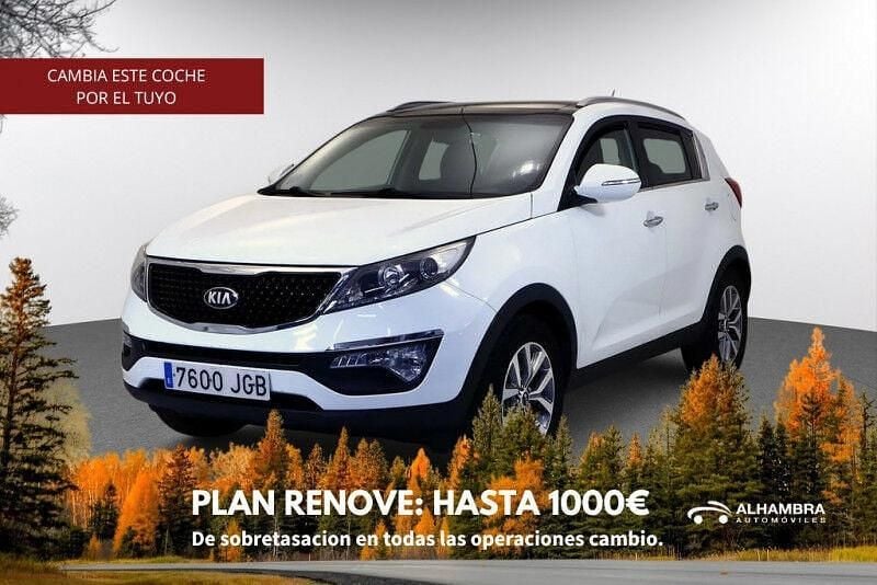 Blanco Usado 2015 Kia Sportage SUV | 12.810 € (Precio justo) - Imagen 1/4