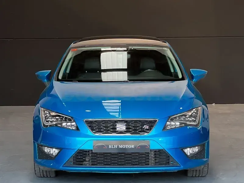 Usado Seat Leon FR 150 CV (110 kW) 2016 Azul Berlina