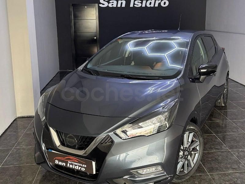 Usado Nissan Micra 92 CV (67 kW) 2021 Gris / plata Utilitario