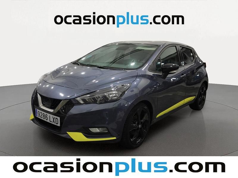 Gris Usado 2022 Nissan Micra Utilitario | 13.137 € (Precio justo) - Imagen 1/4