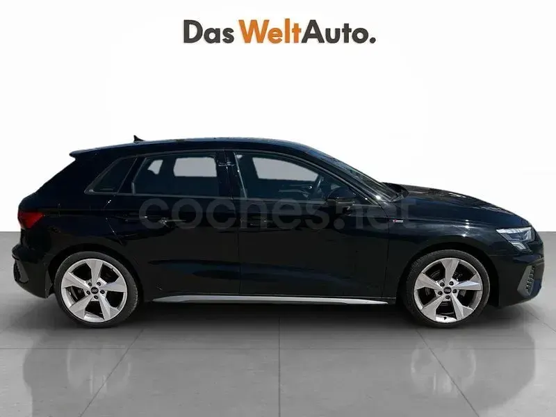 Usado Audi A3 S-Line 150 CV (110 kW) 2024 Negro Berlina