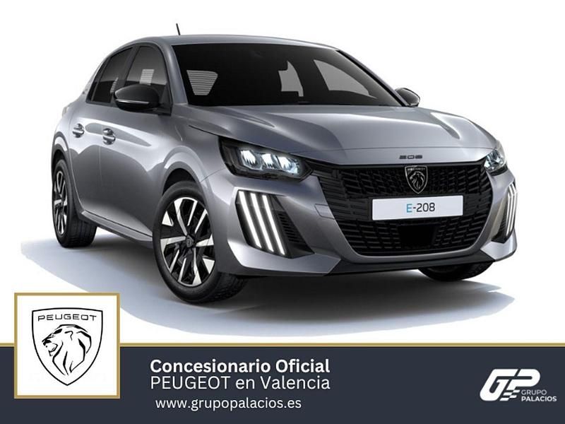 Gris Nuevo 2025 Peugeot e-208 Style Utilitario | 28.415 € (Precio justo) - Imagen 1/4