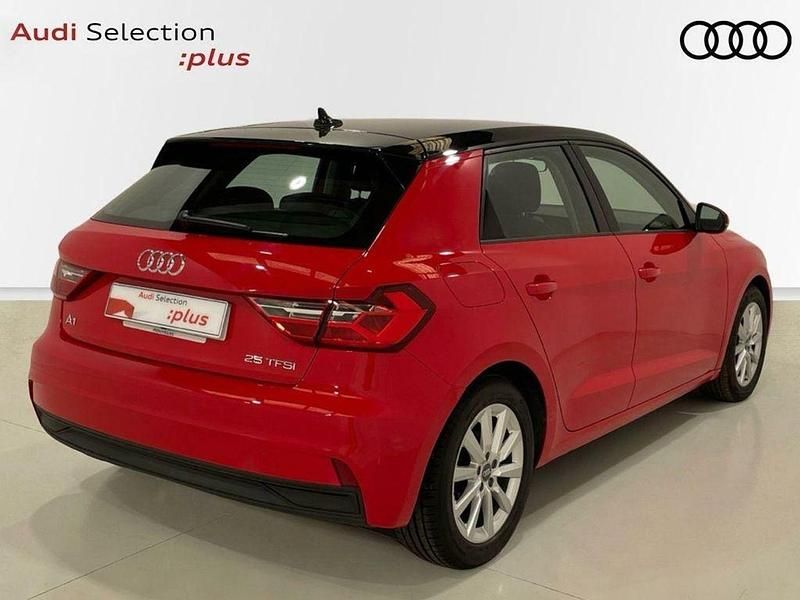 Usado Audi A1 Sportback Advanced Plus 95 CV (69 kW) 2019 Rojo Utilitario