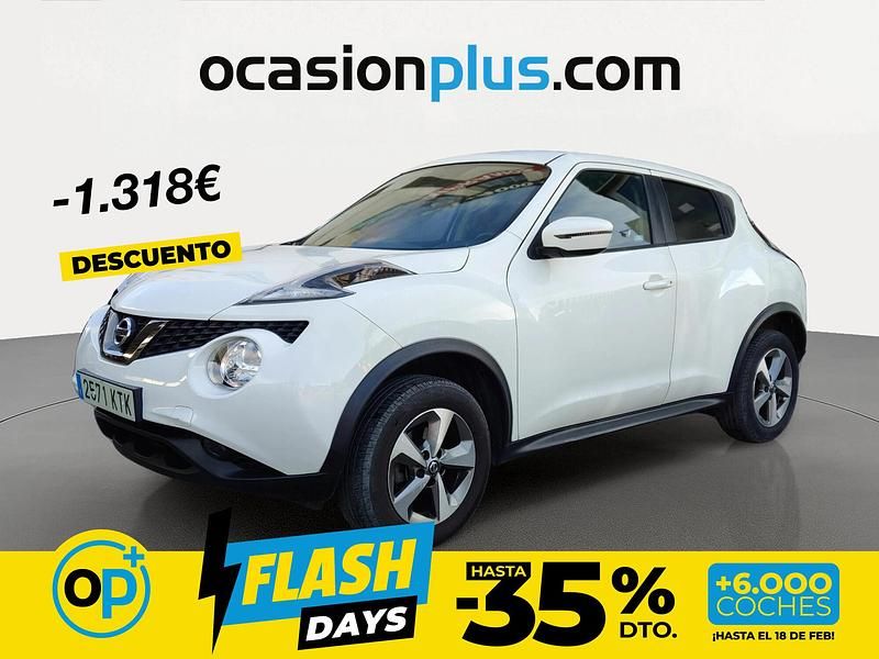 Usado Nissan Juke N-Connecta 112 CV (82 kW) 2019 Blanco SUV