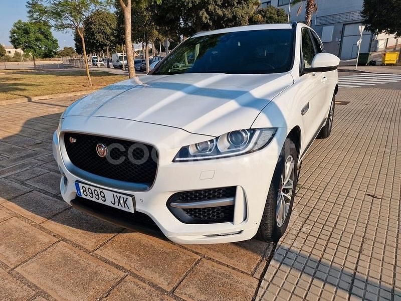 Blanco Usado 2017 Jaguar F-Pace R-Sport SUV | 15.000 € (Precio justo) - Imagen 1/4