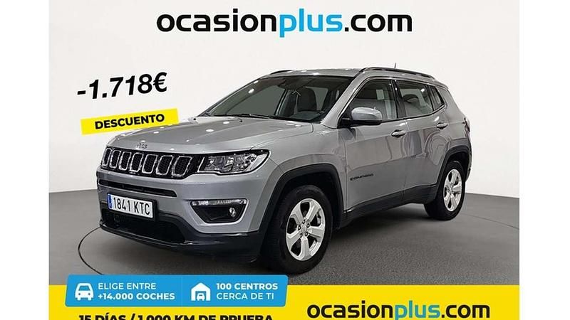 Gris Usado 2019 Jeep Compass Longitude SUV | 15.364 € (Precio justo) - Imagen 1/4