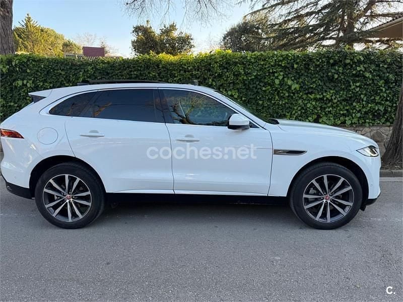 Usado Jaguar F-Pace 204 CV (150 kW) 2021 Blanco SUV