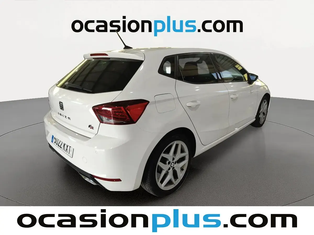 Usado Seat Ibiza FR 115 CV (84 kW) 2019 Blanco Utilitario