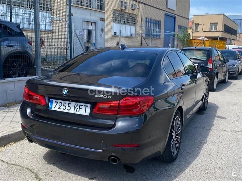 Usado BMW 520 Comfort Edition 190 CV (139 kW) 2017 Negro Berlina