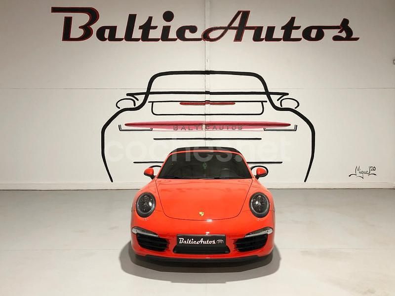Usado Porsche 911 Carrera S Cabriolet 420 CV (308 kW) 2016 Naranja Descapotable