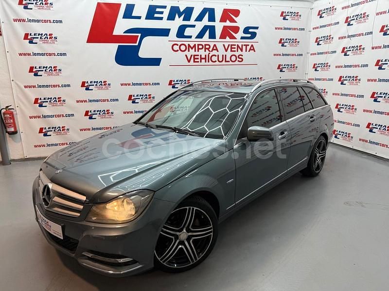Azul Usado 2012 Mercedes C220 Avantgarde Familiar | 11.500 € (Precio justo) - Imagen 1/4