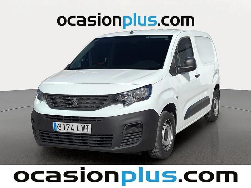 Blanco Usado 2022 Peugeot Partner Van | 11.264 € (Precio justo) - Imagen 1/4