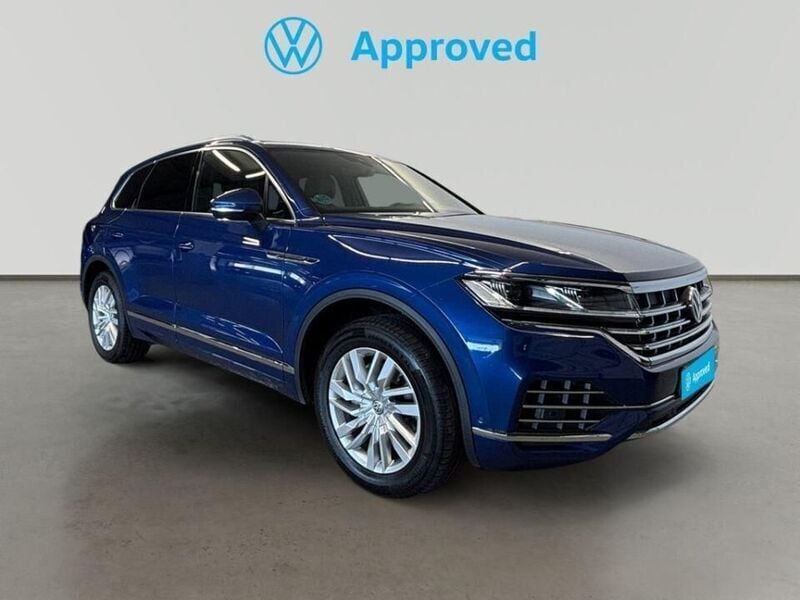Azul Usado 2018 VW Touareg Atmosphere SUV | 39.900 € (Caro) - Imagen 1/4