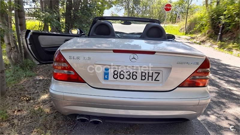 Usado Mercedes SLK32 AMG AMG 354 CV (260 kW) 2001 Gris / plata Descapotable