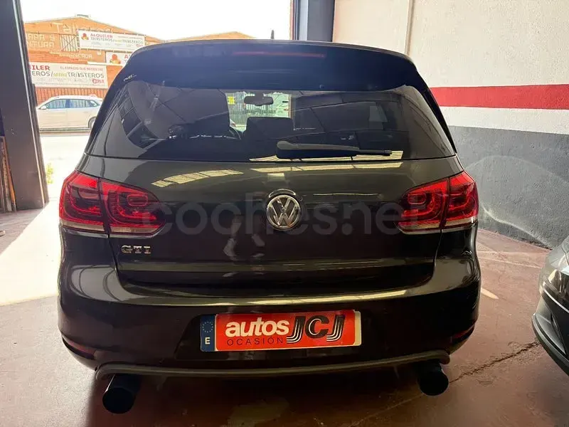 Usado VW Golf VI GTI 210 CV (154 kW) 2011 Negro Utilitario