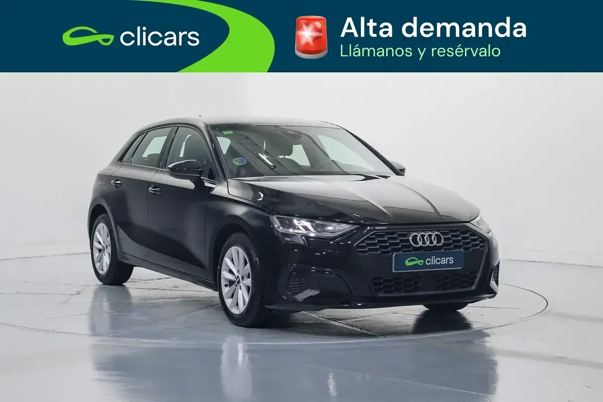 Usado Audi A3 Sportback 110 CV (80 kW) 2022 Negro Utilitario