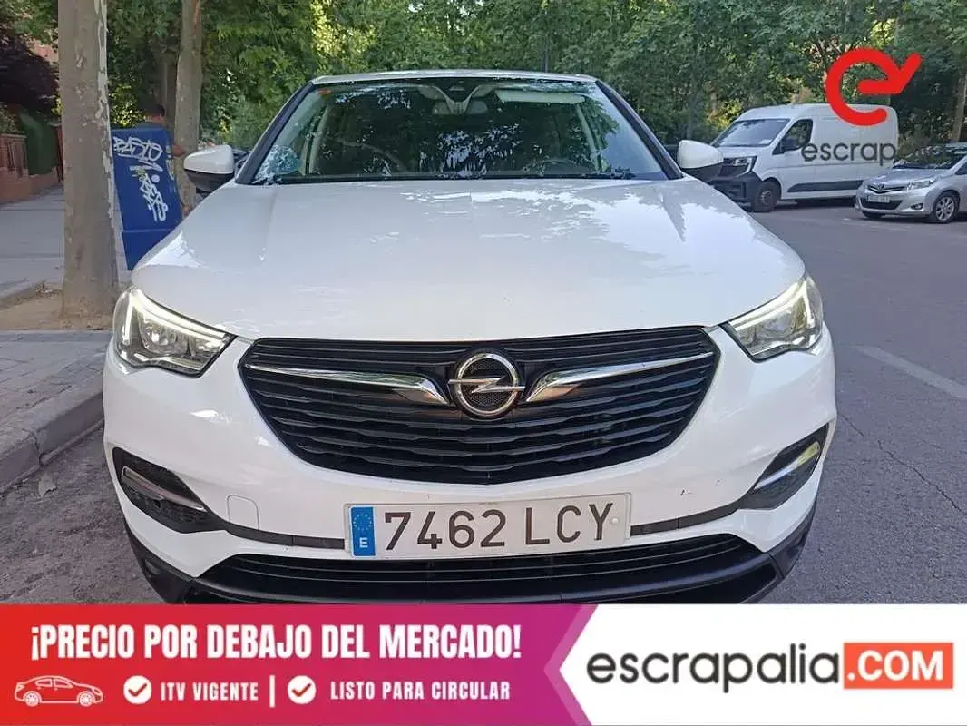Usado Opel Grandland X Selective 131 CV (96 kW) 2019 Blanco SUV