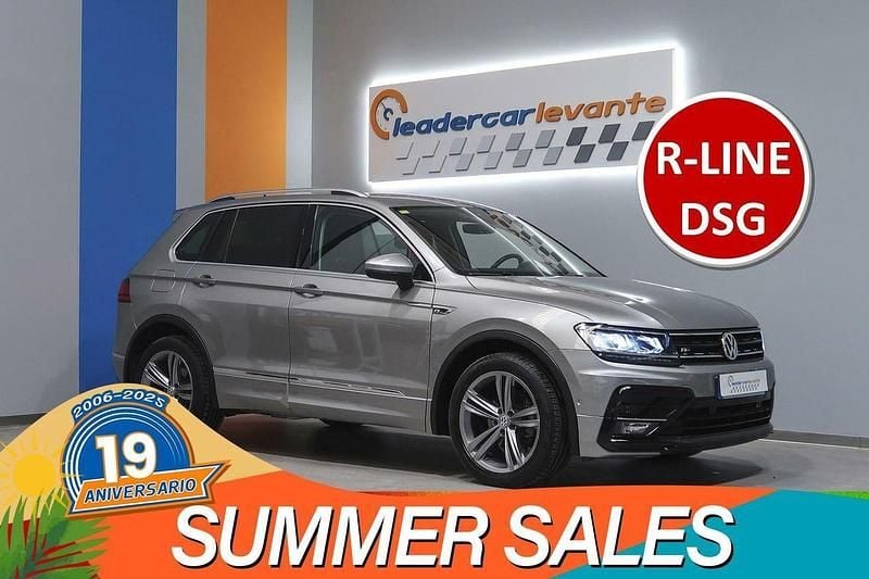 Gris Usado 2021 VW Tiguan R-line SUV | 26.900 € (Buen precio) - Imagen 1/4