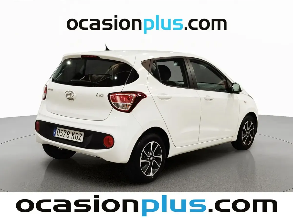 Usado Hyundai i10 87 CV (63 kW) 2018 Blanco Utilitario