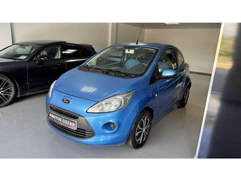 Usado Ford Ka S 69 CV (50 kW) 2014 Azul Utilitario