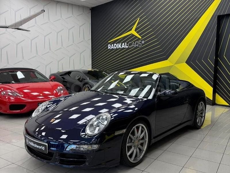 Usado Porsche 911 Carrera S Cabriolet 355 CV (261 kW) 2006 Azul Descapotable
