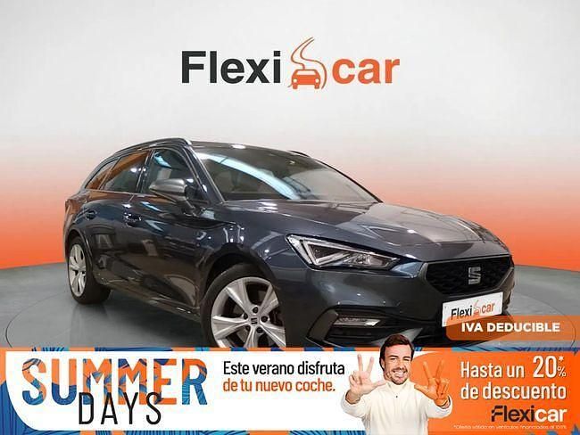 Usado Seat Leon FR 150 CV (110 kW) 2020 Gris Familiar