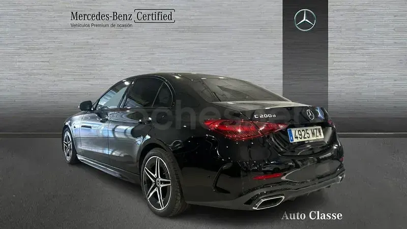 Usado Mercedes C200 163 CV (119 kW) 2025 Negro Berlina