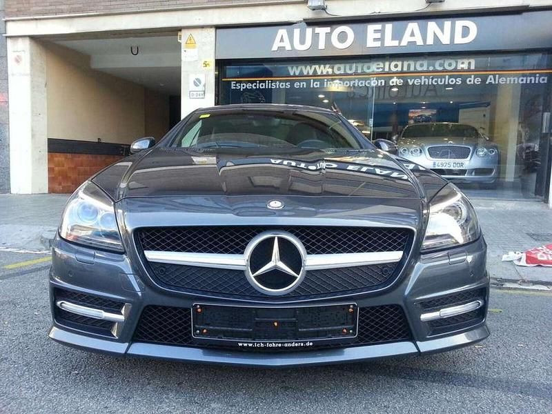 Usado Mercedes SLK250 AMG 204 CV (150 kW) 2012 Gris Descapotable