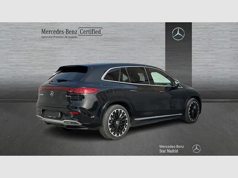 Usado Mercedes EQS580 AMG line 400 kW (544 CV) 2023 Negro SUV