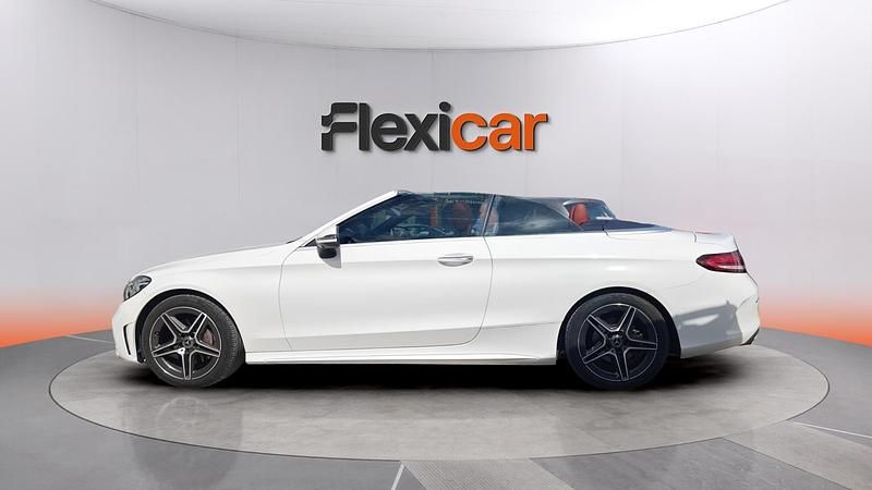 Usado Mercedes C220 194 CV (142 kW) 2021 Blanco Descapotable