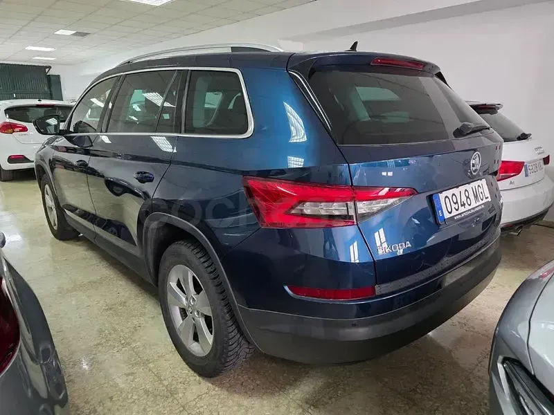 Usado Skoda Kodiaq Style 150 CV (110 kW) 2018 Azul SUV