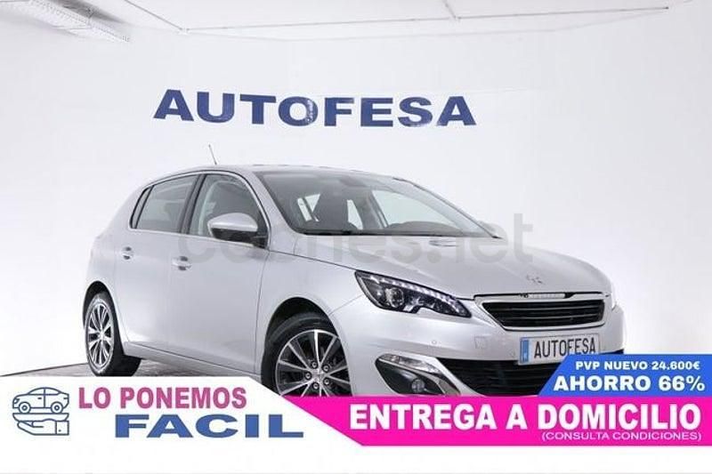 Usado Peugeot 308 Allure 110 CV (80 kW) 2016 Gris / plata Berlina