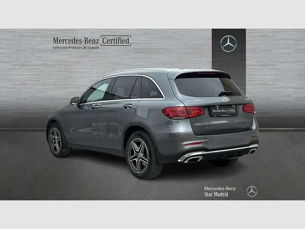 Usado Mercedes GLC220 194 CV (142 kW) 2020 Gris SUV