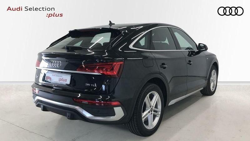 Usado Audi Q5 S-Line 163 CV (119 kW) 2022 Negro SUV