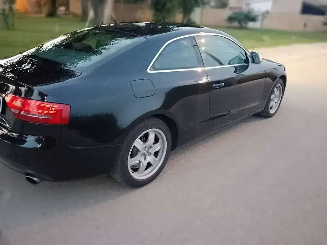 Usado Audi A5 190 CV (139 kW) 2008 Negro Coupe