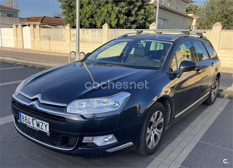 Azul Usado 2015 Citroën C5 XTR Familiar | 8500 € (Precio justo) - Imagen 1/4