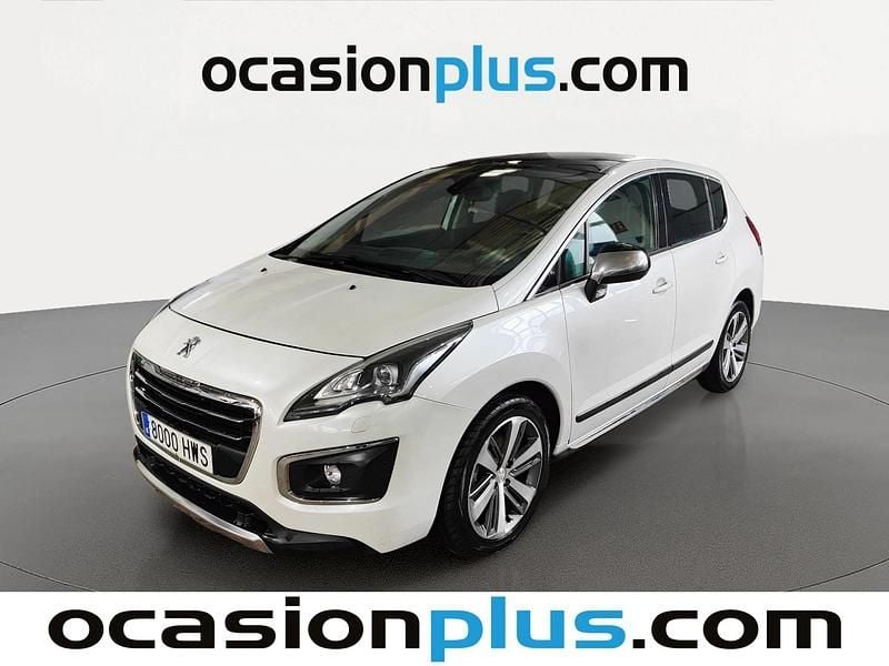 Usado Peugeot 3008 Allure 150 CV (110 kW) 2014 Blanco Familiar