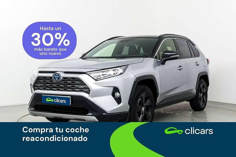 Usado Toyota RAV4 Hybrid Style 218 CV (160 kW) 2020 Gris SUV