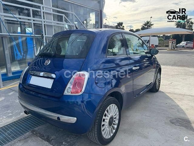 Usado Fiat 500 Lounge 69 CV (50 kW) 2010 Azul Berlina