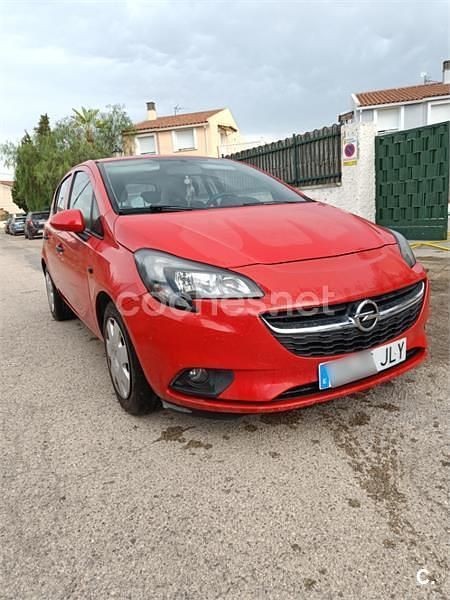 Rojo Usado 2016 Opel Corsa Expression Berlina | 6900 € (Buen precio) - Imagen 1/4