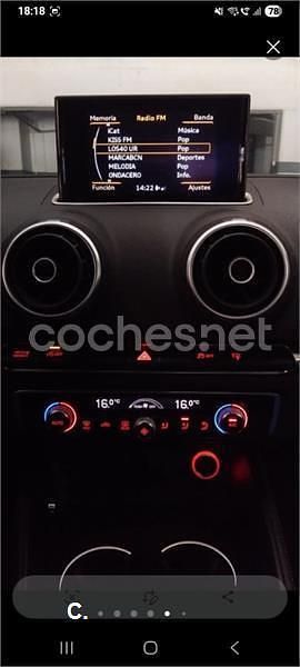 Usado Audi A3 150 CV (110 kW) 2016 Rojo Berlina