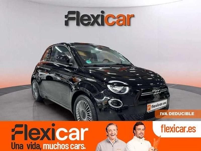 Negro Usado 2022 Fiat 500e Icon Berlina | 11.690 € (Super precio) - Imagen 1/4